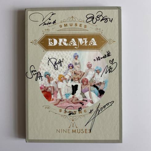 9MUSES SIGNED 3RD MINI ALBUM 'DRAMA'